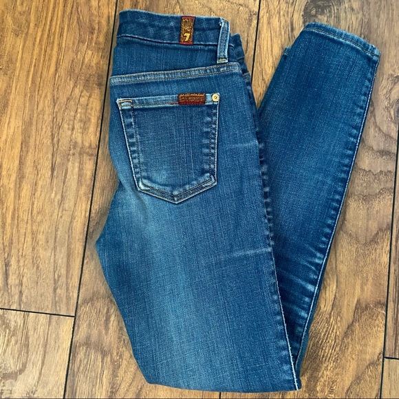 7 For All Mankind Denim - 7 For All Mankind jeans - high waist ankle skinny